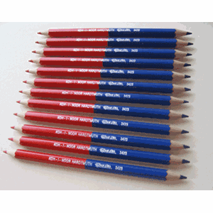 Rød-blå blyant 144 stk