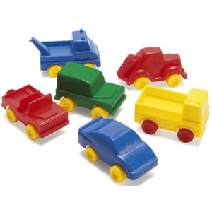 Moderne biler 6 stk-pk