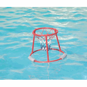 Basketkurv flytende