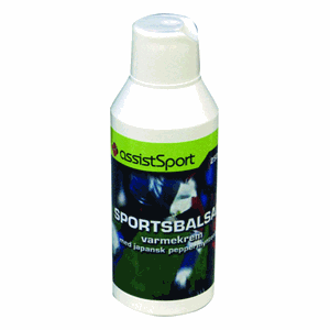 Sportsbalsam varmekrem med japansk peppermynteolje