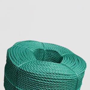 Bøtetau  grønnt 4 mm 100 m.