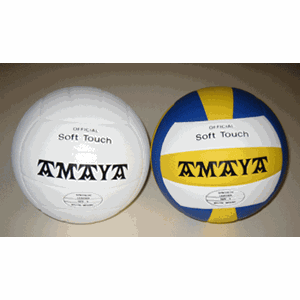 Volleyball soft touch off.vekt og str.Ass.farger