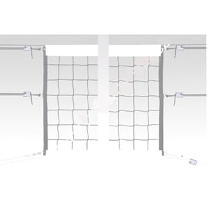 Volleyballnett Internationale mål   9,5 x 1 m. Sort farge